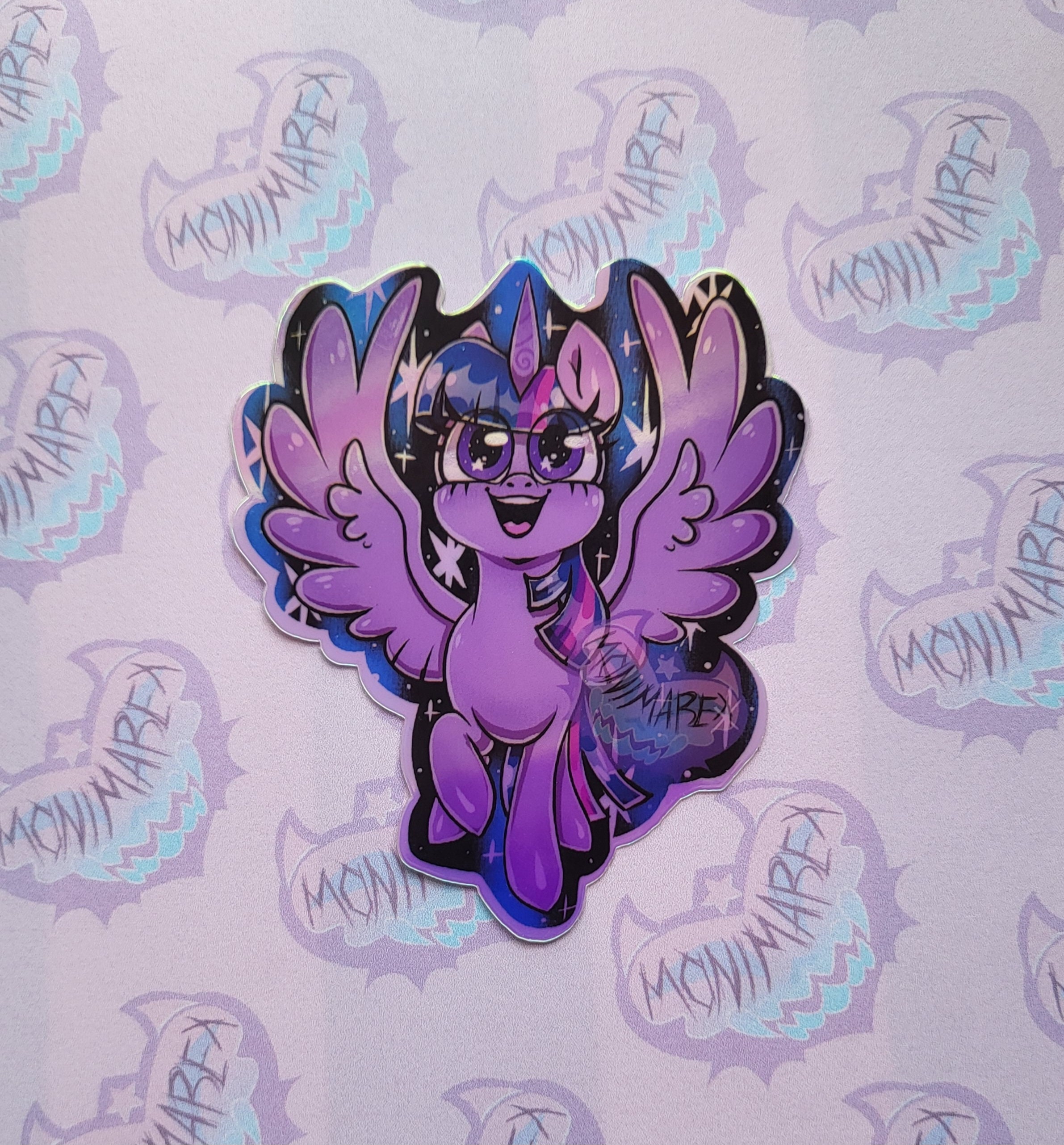 MLP Art Stickers pack of Mane Six Etsy