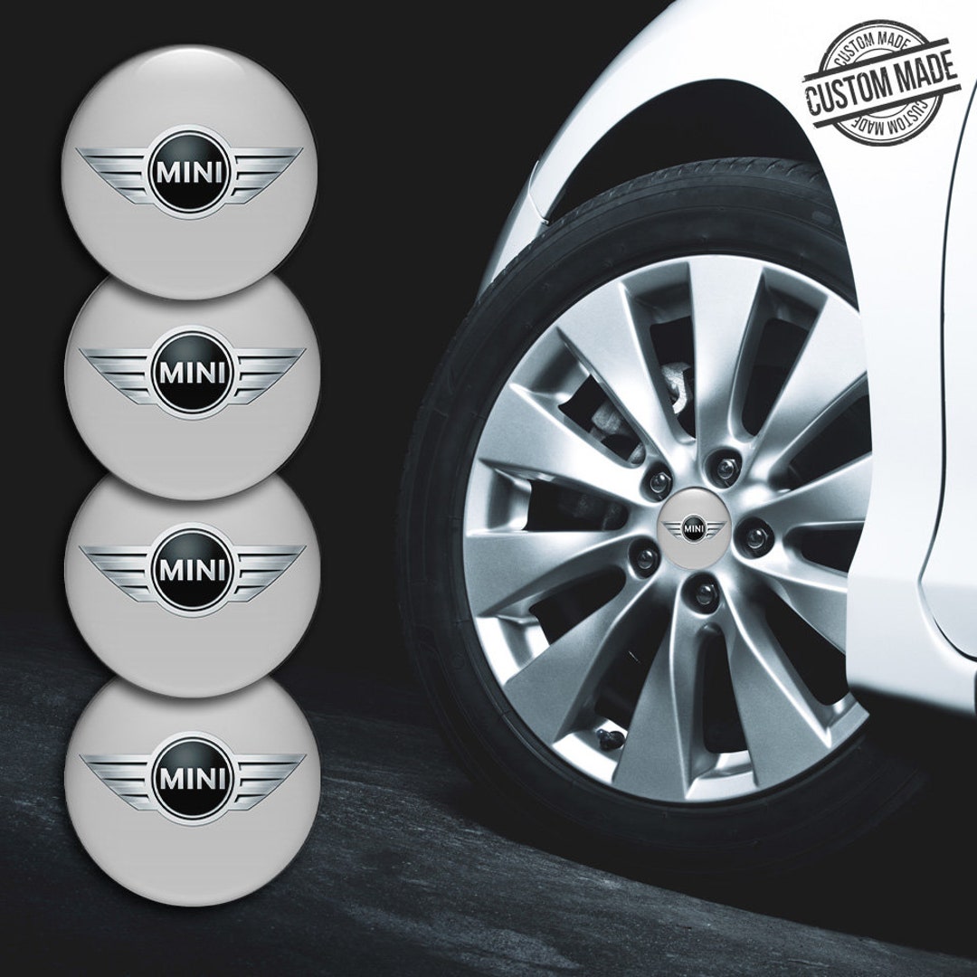 4xall Sizes 3D Mini Print Logo Domed Stickers for Wheel Center - Etsy