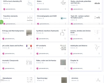 Conjunto completo de cuestionarios de química OCR A NIVEL