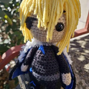 FE3H | Fire Emblem: Three Houses - Dimitri Alexandre Blaiddyd Custom Handmade Crochet Anime Plush Doll