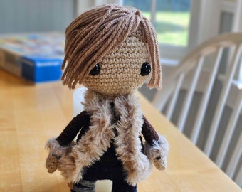 Resident Evil | Leon S.Kennedy Custom Handmade Plüsch Anime Doll