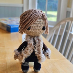 Resident Evil | Leon S. Kennedy Custom Handmade Plush Anime Doll