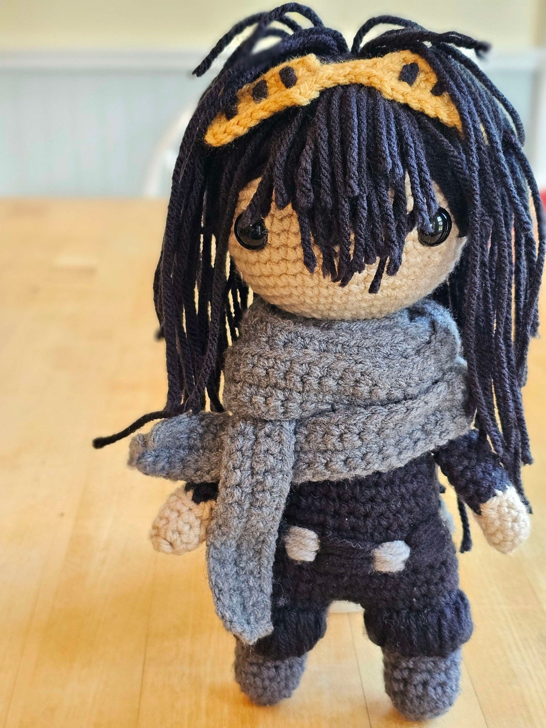 My Hero Academia Shota Aizawa eraserhead Custom Crochet Anime Plushie
