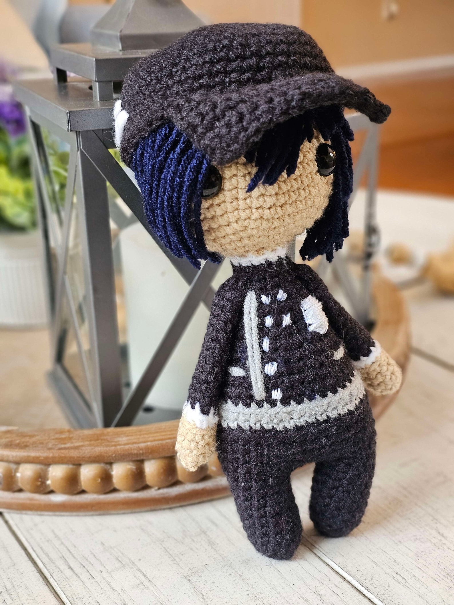 Danganronpa V3 | Shuichi Saihara Handmade Custom Crochet Anime Plush Doll