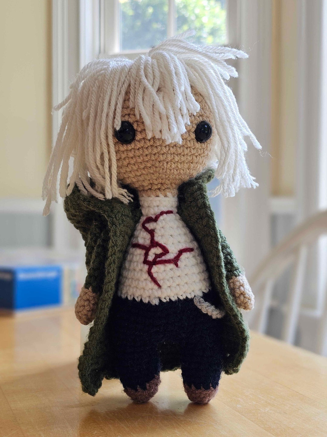 Danganronpa | Nagito Komaeda Custom Crochet Handmade Anime Plush