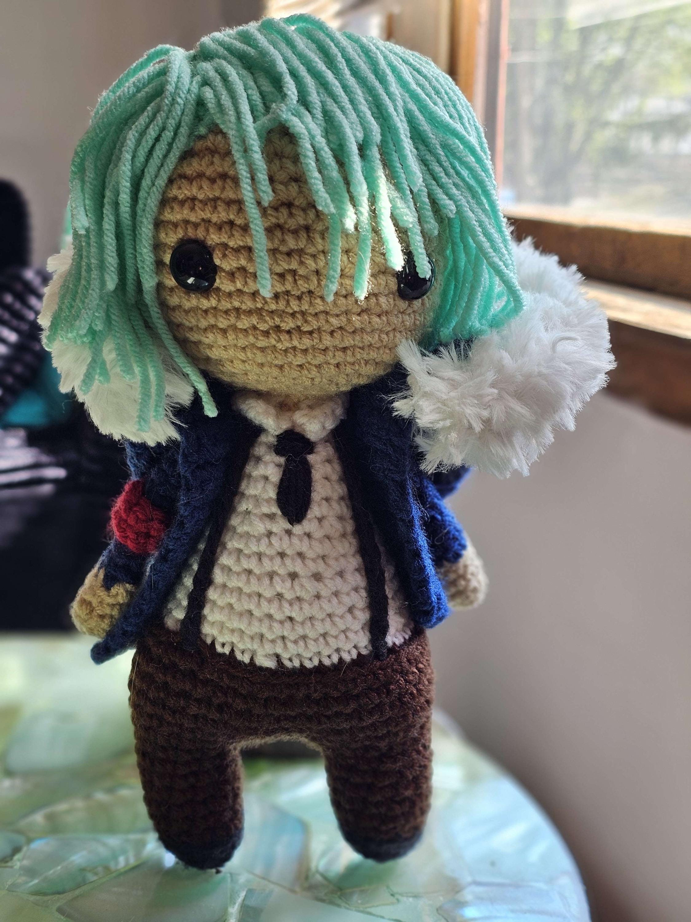 Collar x Malice | 笹塚健 ハンドメイド かぎ針編み 乙女ぬいぐるみ