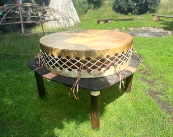 Heart drum 120 cm with stand