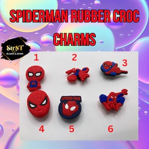 Spiderman Croc Charms – Till November