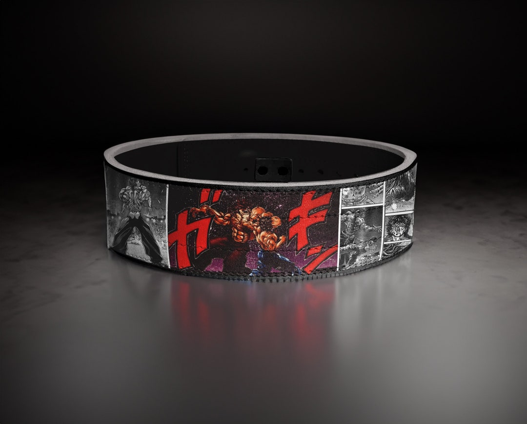 Baki Anime Lever Belt Baki 10mm Powerlifting Belt Yujiro Anime Belt Lever Lifting Belt Gym Lever