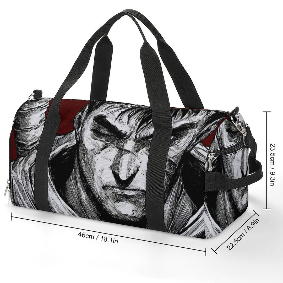 Guts Anime Gym Bag Fitness Anime Bodybuilding Mma Etsy
