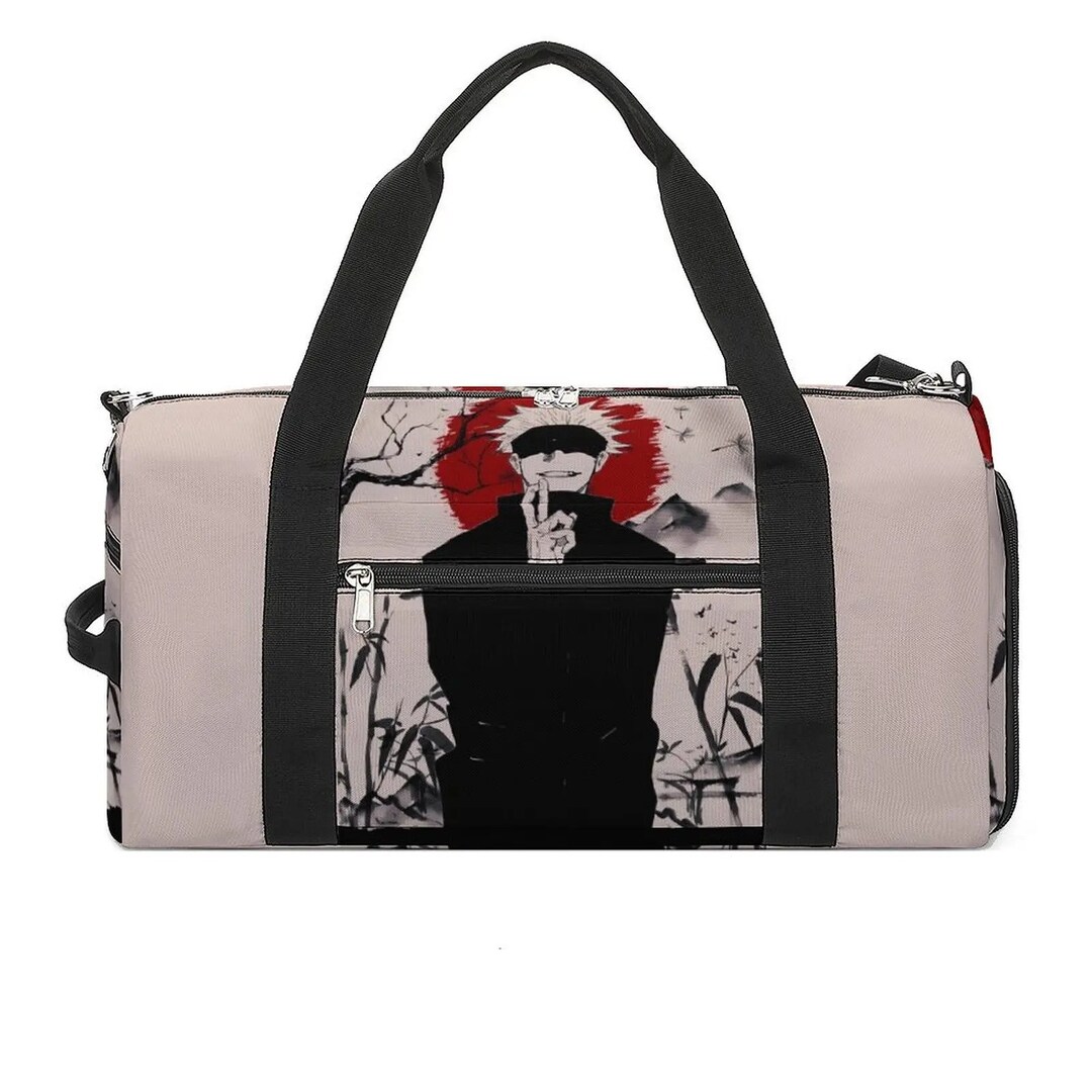JJK Gojo Anime Gym Bag Fitness Anime Bodybuilding Mma Etsy UK