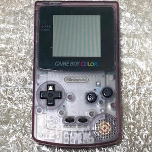 Consola portátil Nintendo Game Boy Color - Atomic Purple PROBADA