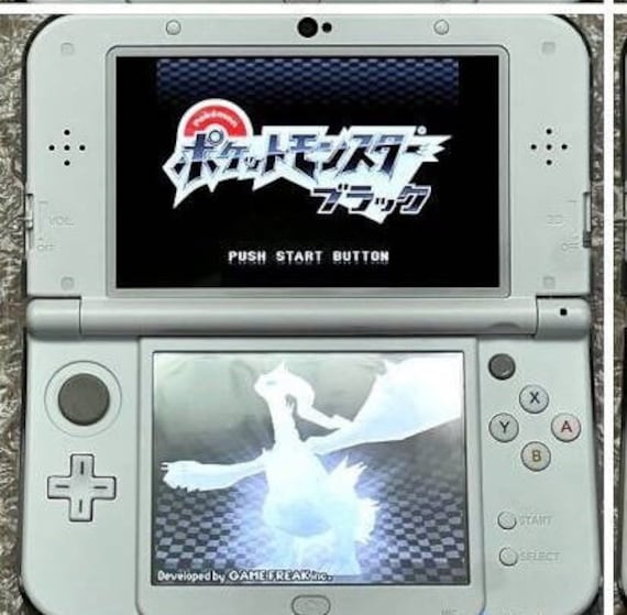 Pokemon Black Nintendo DS W Box Japanese - Etsy