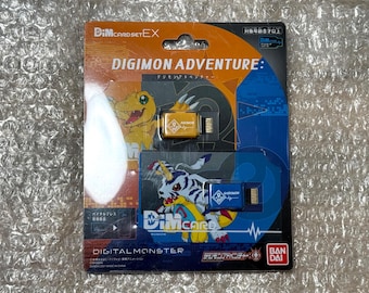 Digimon Vital Bracelet Dim Card Set EX Agumon & Gabumon - Etsy