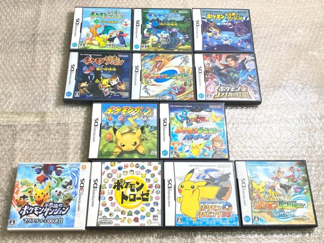 Pokémon Ranger Per Nintendo 3DS - Gioco Autentico NTSC-J (Giappone) Usato Ottime Condizioni