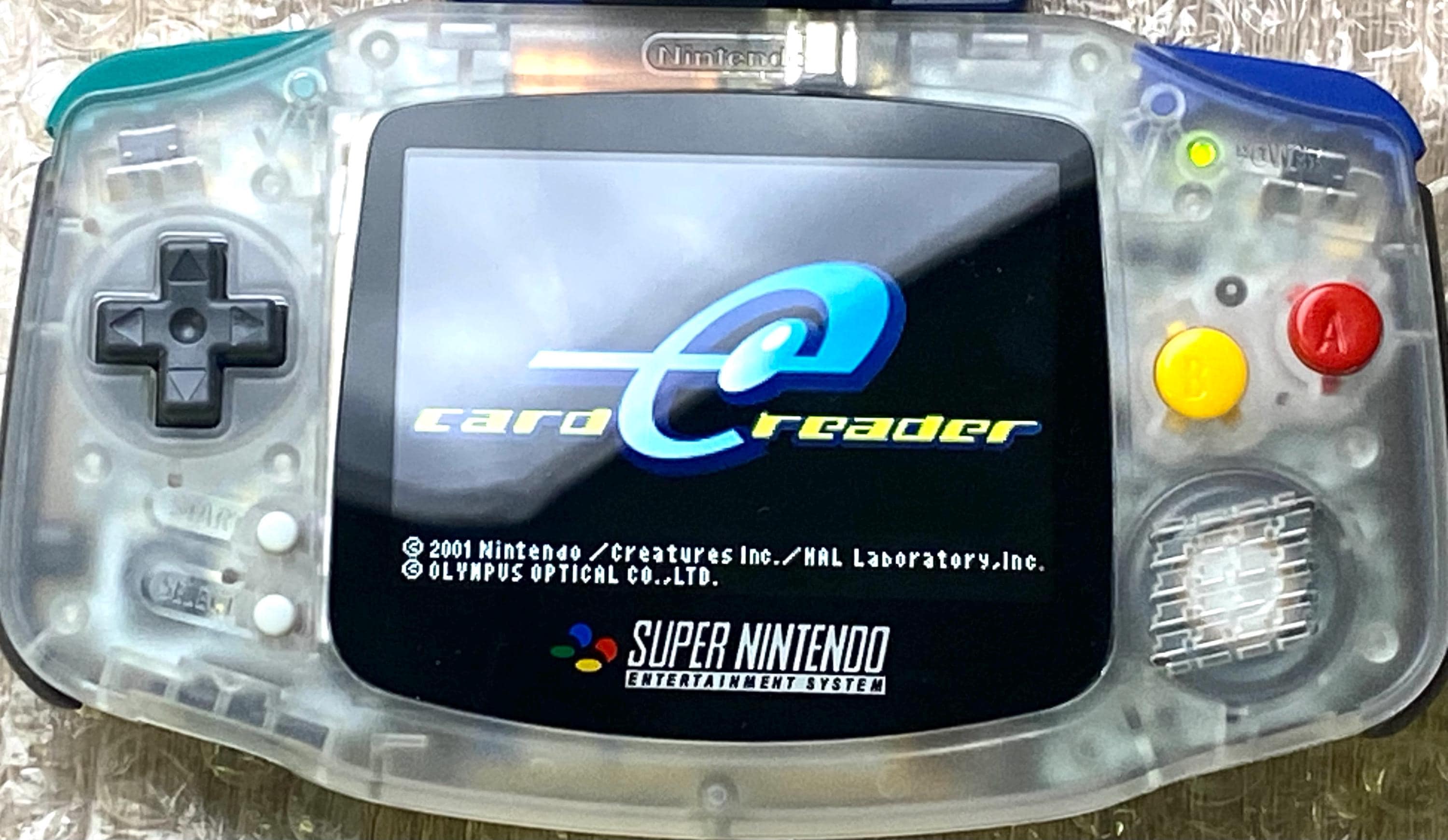 ナポレオン gameboy advance 1 Nintendo Game Boy Advance GBA Black Card E-reader AGB-010 - Etsy