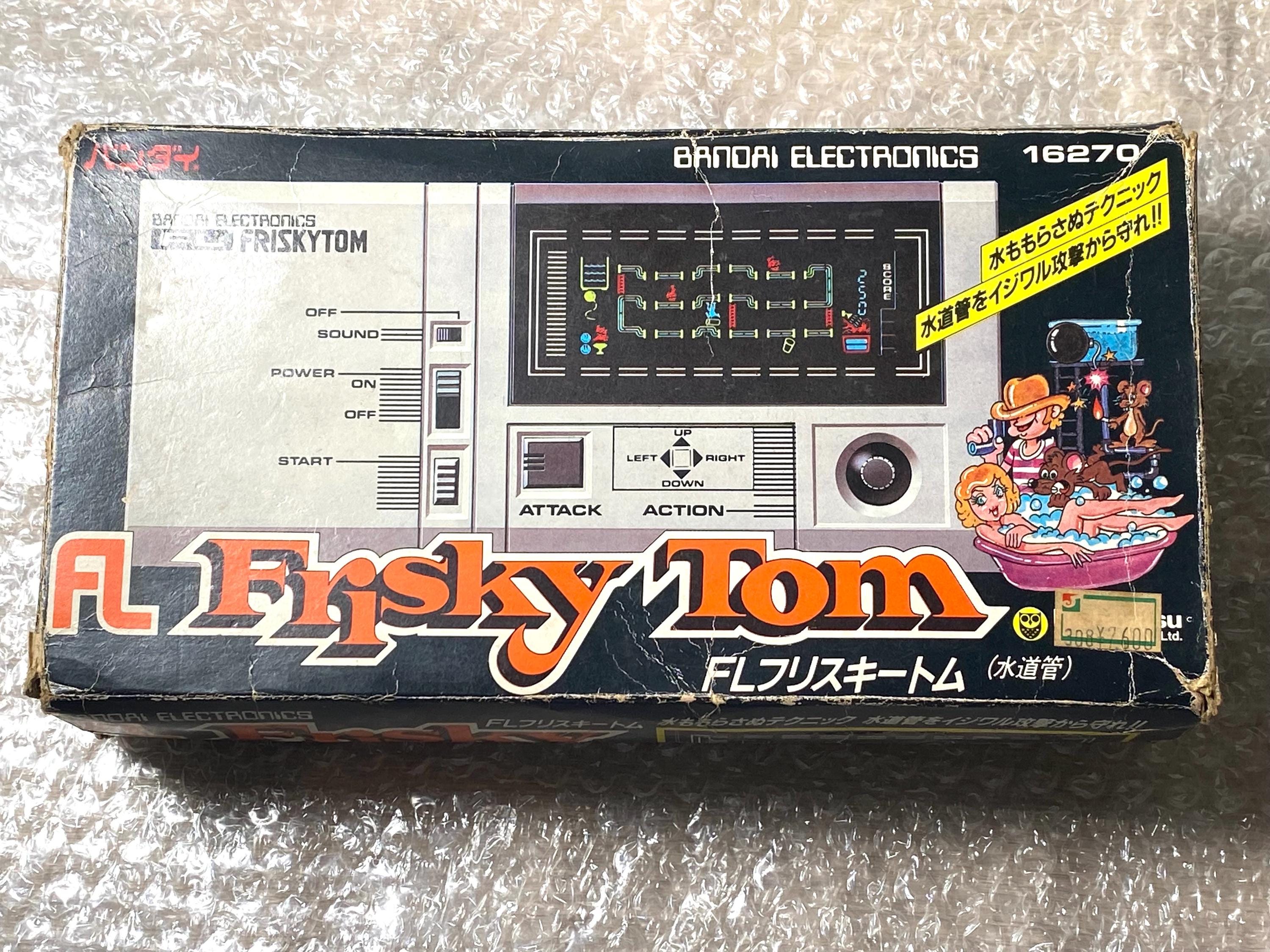 BANDAI Game Watch FL Frisky Tom 1982 LSI Game Vintage Japanese 