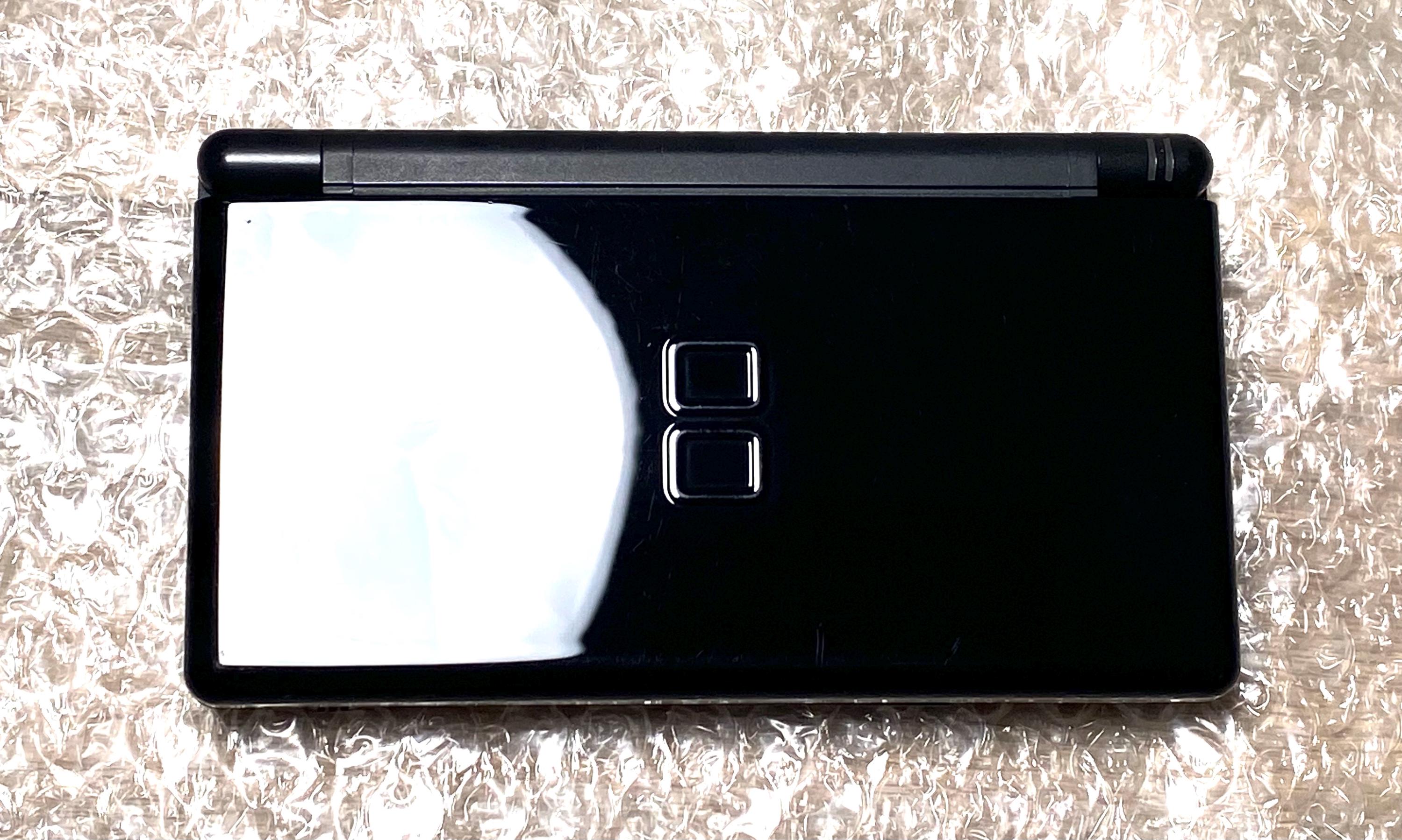Nintendo DS Lite Jet Black Console Box & Manual Japanese