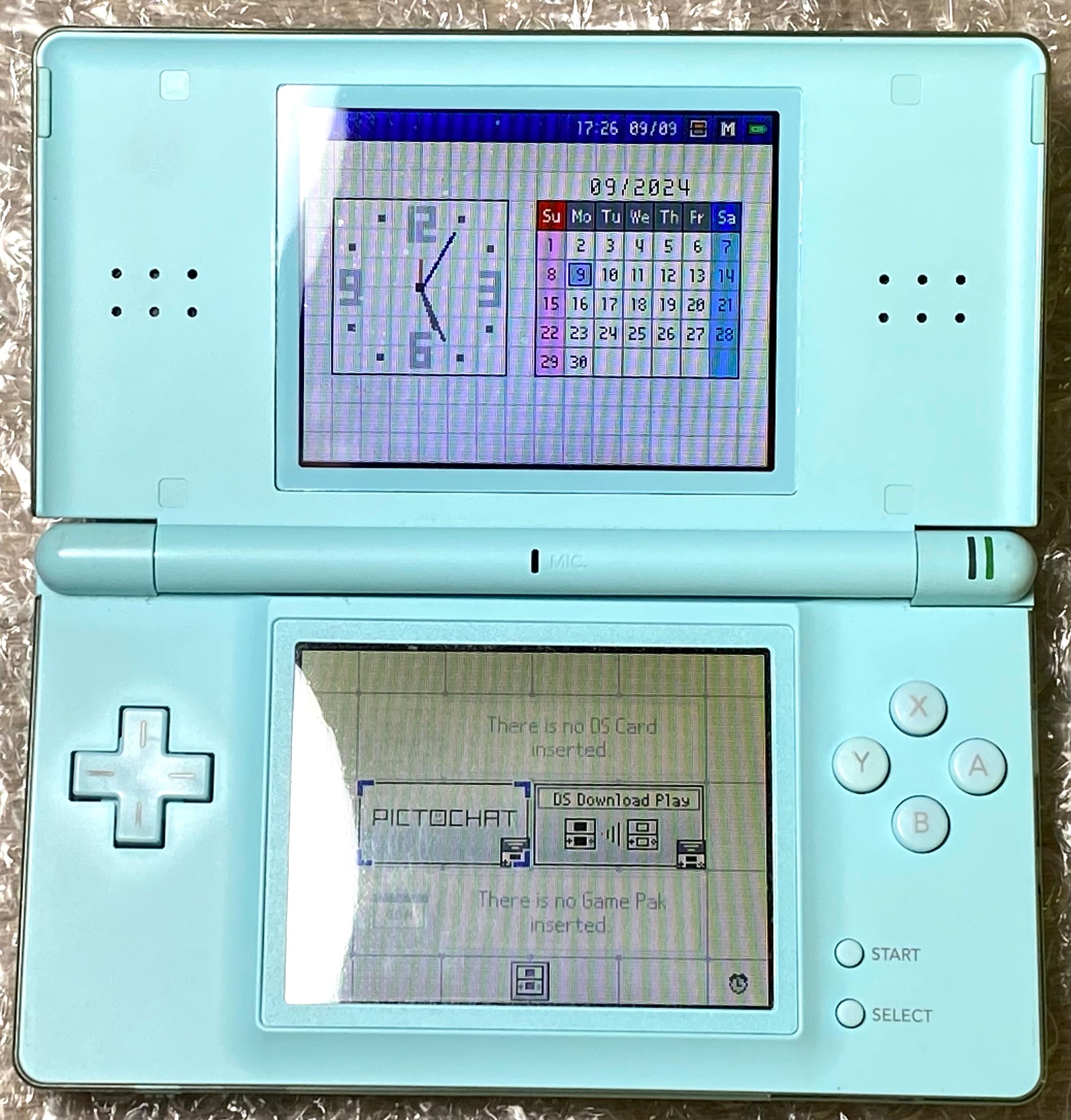 E12【中古・良品】ニンテンドーDS Lite Ice Blue 8642 - メルカリ