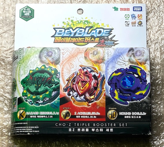 Beyblade Burst B-121 Triple Booster Set Cho-z Takara Tomy Original