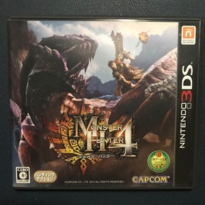 Nintendo 3DS Monster Hunter 4 Japanese version
