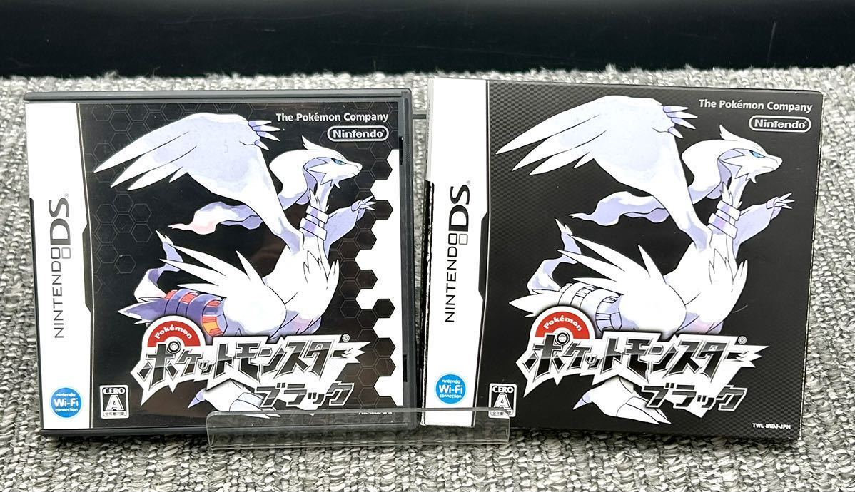 Pokemon Black Nintendo DS W Box Japanese - Etsy