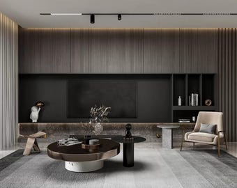 3DSMAX - Escena de comedor moderno - Render Vray - 27