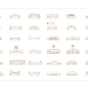 Premium AutoCAD Furniture Library: 36 Complete Bed Blocks