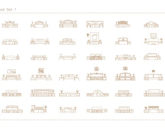 Premium AutoCAD Furniture Library: 36 Complete Bed Blocks