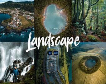 Lightroom Preset (Desktop): Moody Landscape Cinematic Forest Photography (XMP)
