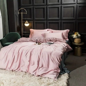 Blush Bliss Bedding: Luxury Soft Pink Comforter - Queen Size- King Size- Full Size- Twin Size