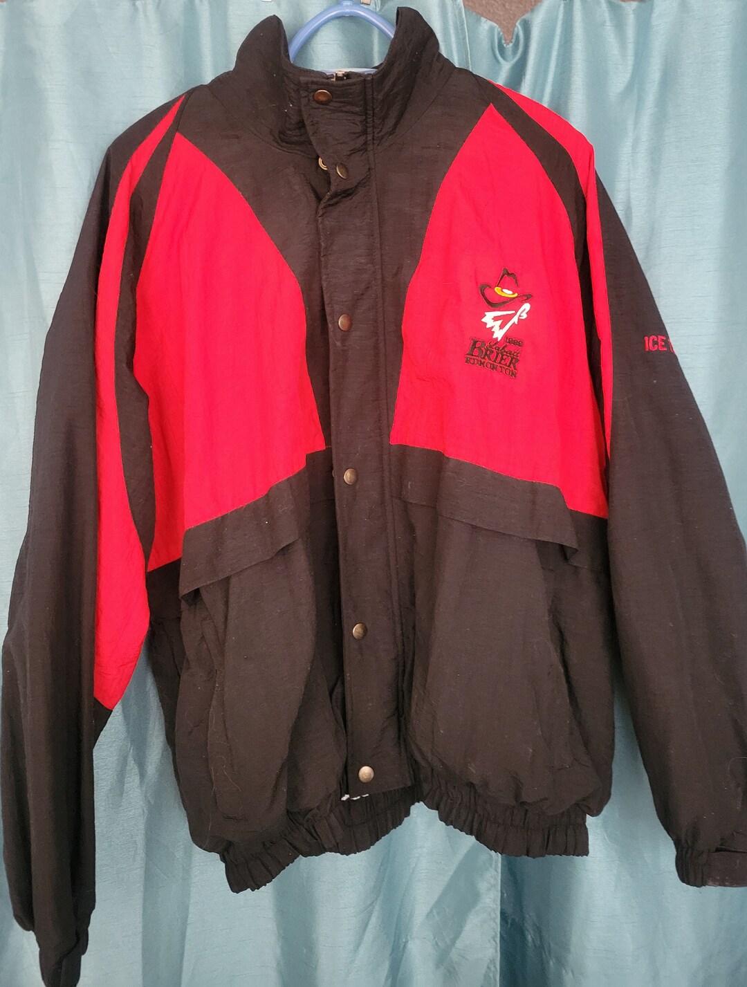 Vintergön Rabatt Vintage 1999 Labatt Briar Ice Tech Jacket - Etsy