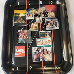 Coca-cola 1986 Centenary Advertising Tray - Limited Canadian Edition