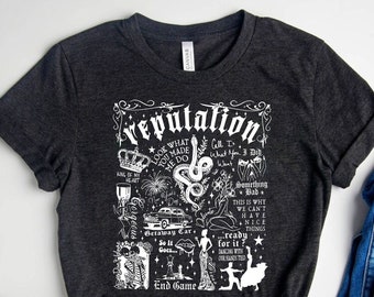 Chemise Reputation Taylor Swift, T-shirt Reputation Comfort Colors, Chemise Reputation Snake, T-shirt You Made Me Do, Fan SWIFTIE, SWIFTIE Merch