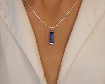 Turkoois en Lapis Lazuli Koraal Ketting met cabochon Edelstenen | Jalla