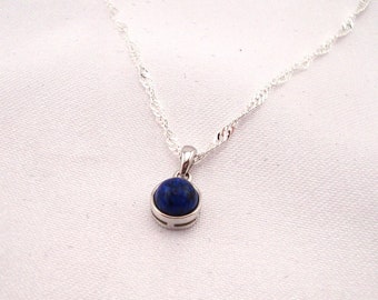 Pendentif Argent 925 Avec Pierre Verte - Fleur, 1 7/8", 16.52g, Article L109 (occasion)