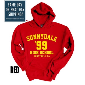 Sunnydale 99 Hoodie, T-shirt, Sweatshirt  - Sunnydale High School Shirt - Buffy The Vampire Slayer Shirt - Personalized Birthday Gift