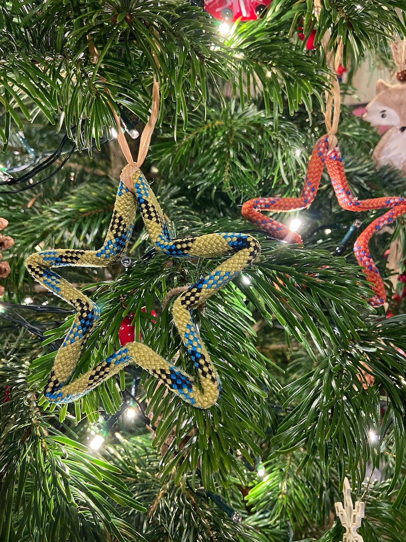 Climbing Rope Christmas Tree Ornaments - Etsy