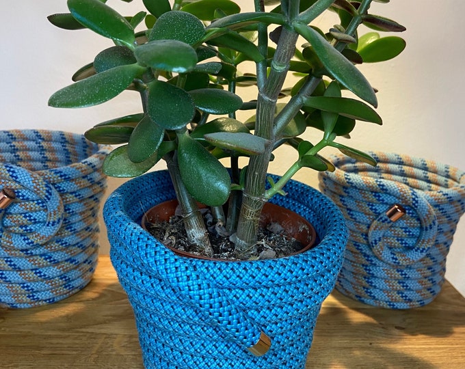 Climbing Rope Planter - Medium - Etsy