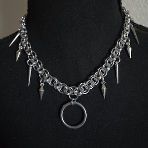 Valkyrie&#39;s Chain Chainmaille Necklace