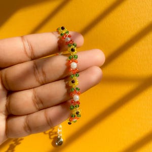 Flower Boy Bracelet | Handmade Beaded Bracelet
