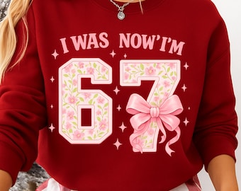 Funny 7th Birthday Digital Download | I Was 6 Now I’m 7 Kids PNG | Birthday Girl Shirt File | Gift for Alpha Kids | Kids Hoodie Design
