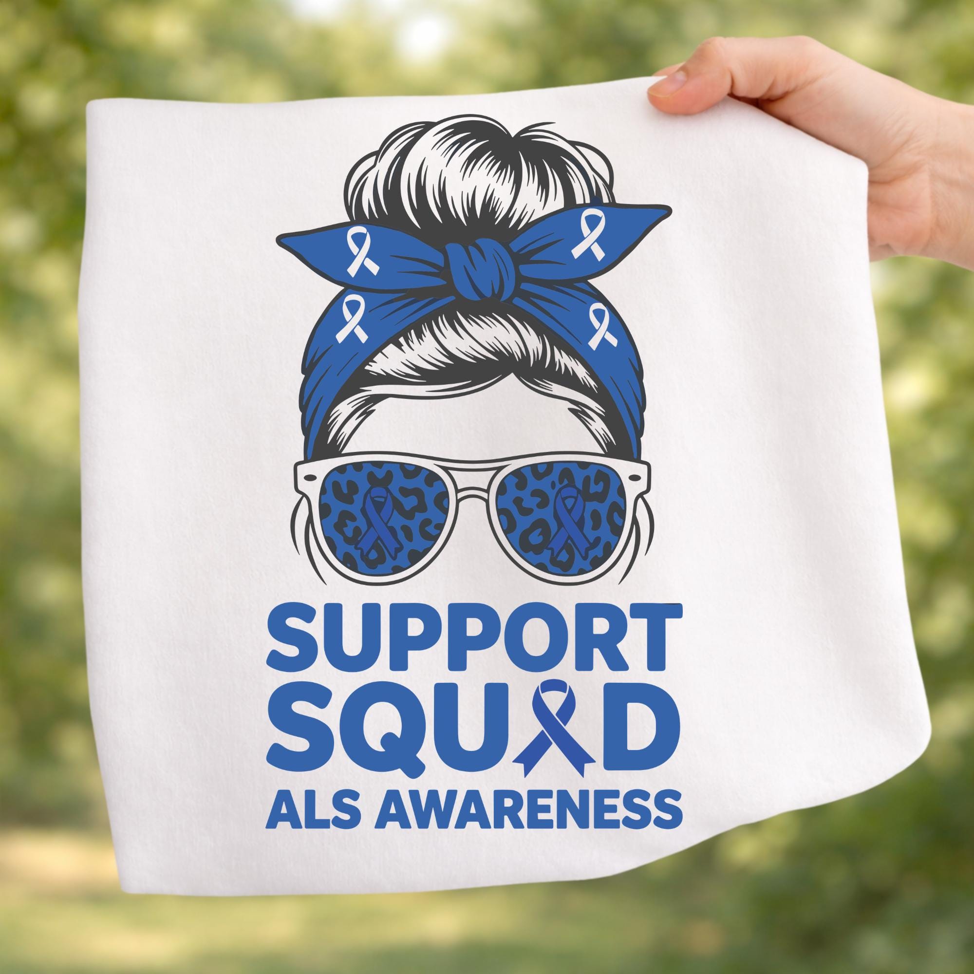 Support Squad ALS Awareness PNG Svg Bundle | Amyotrophic Lateral ...