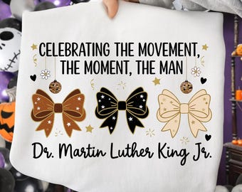 Coquette sur l'histoire des Noirs PNG | Célébrer le mouvement Citation Design (fr) | Graphique MLK Day Bow | Mois de l'histoire des Noirs PNG | Citation inspirante png