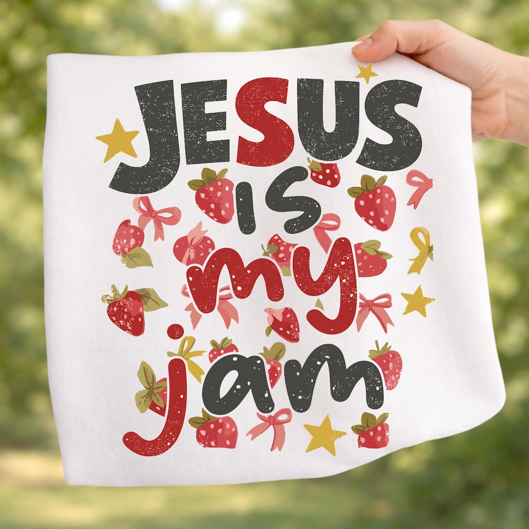 Jesus is My Jam PNG | Christian Faith Sublimation Design ...