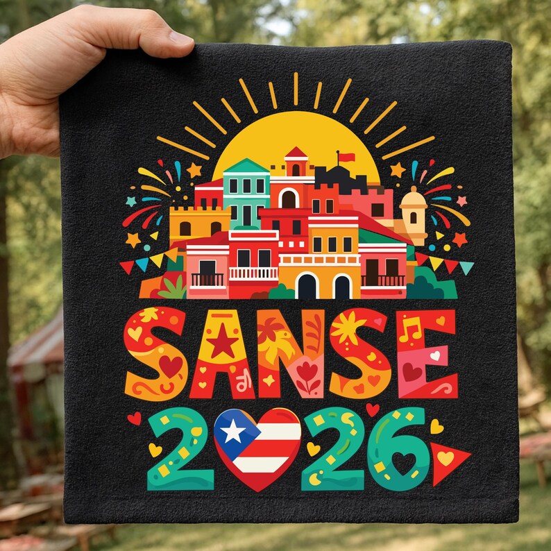 Sanse 2026 Puerto Rico PNG | Fiesta San Sebastián Coquí Frog Shirt ...