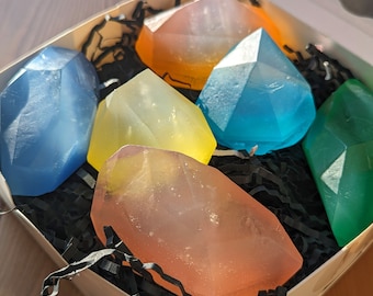 Mortgage Thank You Soap (6pcs) Crystal in a Gift Box, New Apartment Gift, Housewarming Soap