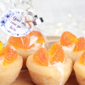 Bridal Shower Favor Soap Сake with Personalized Tag, Bridal Shower Gift for Guest, Soap Party Favor, Handmade Soap Favor, Handmade Soap Mini