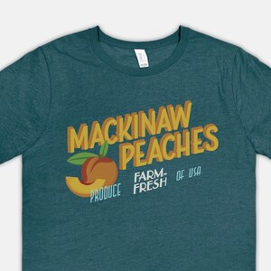 Mackinaw Pfirsiche T-Shirt
