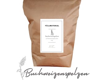 Buchweizen Bio Füllmaterial aus  kbA Buchweizen Nachfüllpackung